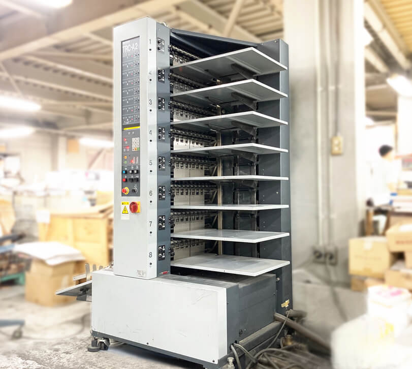 全自動ペラ丁合機